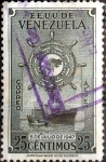 Stamps Venezuela -  Intercambio nf4b 0,20 usd 25 cent. 1948
