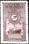 Stamps : America : Venezuela :  Intercambio 0,20 usd 20 cent. 1948