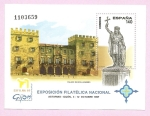 Stamps Spain -  Exfilna 97 - Gijón -Asturias -Palacio de Revillagigedo - D. Pelayo