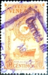 Stamps Venezuela -  Intercambio 0,40 usd 70 cent. 1948