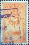 Stamps Venezuela -  Intercambio 0,40 usd 70 cent. 1948