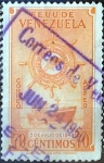 Stamps : America : Venezuela :  Intercambio 0,40 usd 70 cent. 1948