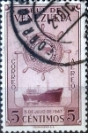 Stamps Venezuela -  Intercambio 0,20 usd 5 cent. 1952