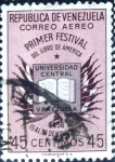 Stamps : America : Venezuela :  Intercambio 0,20 usd 45 cent. 1957