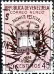 Sellos de America - Venezuela -  Intercambio 0,20 usd 45 cent. 1957