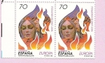 Sellos de Europa - Espaa -  EUROPA - Fiestas Populares - Hogueras de San Juan