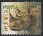 Stamps South Africa -  Rinoceronte