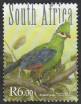 Stamps South Africa -  Tauraco corythaix