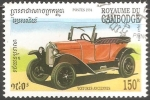 Stamps Cambodia -  Opel Model 1924-Opel Laubfrosch 