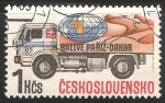 Stamps Czechoslovakia -  Rallye Pariz-Dakar