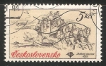 Stamps Czechoslovakia -  Carruaje