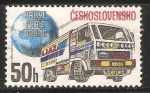 Stamps Czechoslovakia -  Rally Pariz-Dakar