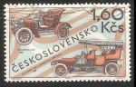 Sellos de Europa - Checoslovaquia -  Automobily Laurin a Klement, 1907