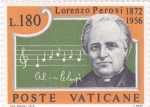 Stamps Vatican City -  Lorenzo Perosi 1872-1956