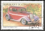 Sellos del Mundo : Africa : Repblica_del_Congo : Ford Victoria 1933