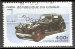 Stamps : Africa : Republic_of_the_Congo :  Coches antiguos