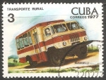 Sellos de America - Cuba -  Transporte rural