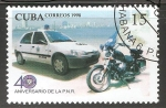Stamps : America : Cuba :  40 Aniversario de la P.N.R. Policia Nacional revolucionaria