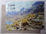 Stamps Peru -  Sector Escalerayoc - Lima