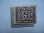 Stamps : America : Canada :  Cifras - Postage Due. 