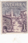 Stamps Andorra -  pueblo de Canillo