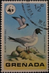 Stamps Grenada -  Wild Birds of Grenada and Wildlife Fund Emblem
