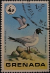 Sellos de America - Granada -  Wild Birds of Grenada and Wildlife Fund Emblem