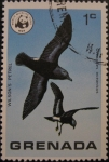 Stamps : America : Grenada :  Wild Birds of Grenada and Wildlife Fund Emblem