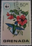Stamps Grenada -  Wild Birds of Grenada and Wildlife Fund Emblem
