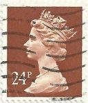 Stamps : Europe : United_Kingdom :  SERIE ISABEL II TIPO MACHIN. VALOR FACIAL 24p. YVERT GB 1563