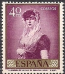 Stamps Spain -  goya