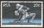 Stamps South Africa -  Escena del ballet Raka