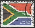 Stamps South Africa -  Bandera nacional