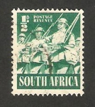 Stamps South Africa -  Ejército de Infantería