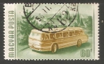 Stamps Hungary -  Autobus