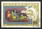 Sellos de Europa - Hungr�a -  UPU Unión Postal Universal 1874/1974