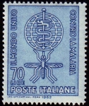 Stamps Italy -  Lucha contra la malaria