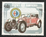 Stamps Cambodia -  Alfa Romeo