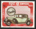Stamps Cambodia -  frankin