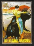 Stamps Equatorial Guinea -  Corrida de toros