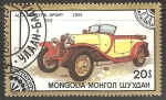 Stamps Mongolia -   Alfa Romeo RL Sport, Italy