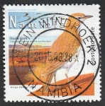 Stamps Africa - Namibia -  Ave calendulauda erythrochlamya