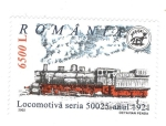 Sellos de Europa - Rumania -  Locomotora 50025- año 1921