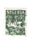 Sellos de Africa - Nigeria -  Oyo Carver