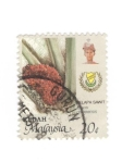 Sellos del Mundo : Asia : Malaysia : Elaeis guineensis
