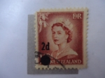 Stamps New Zealand -  Reina Elizabeth II - Scott/Nz:319.