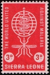 Stamps Sierra Leone -  Lucha contra la malaria