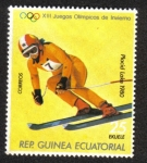 Sellos de Africa - Guinea Ecuatorial -  Juegos Olímpicos de Invierno 1980 , Lake Placid