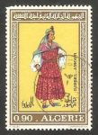 Stamps Algeria -  541 - Traje típico de Djebel-Amour