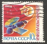 Stamps Russia -  3353 - Día de la Cosmonaútica 